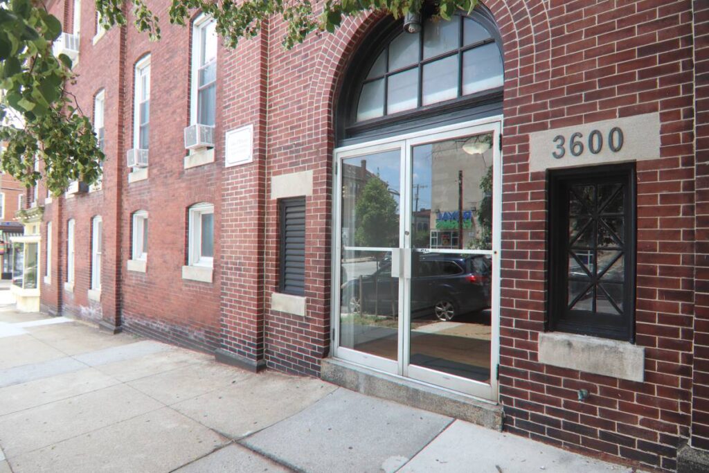 exterior of 3600 Roland Avenue in Baltimore, contact Denise Bike for more information